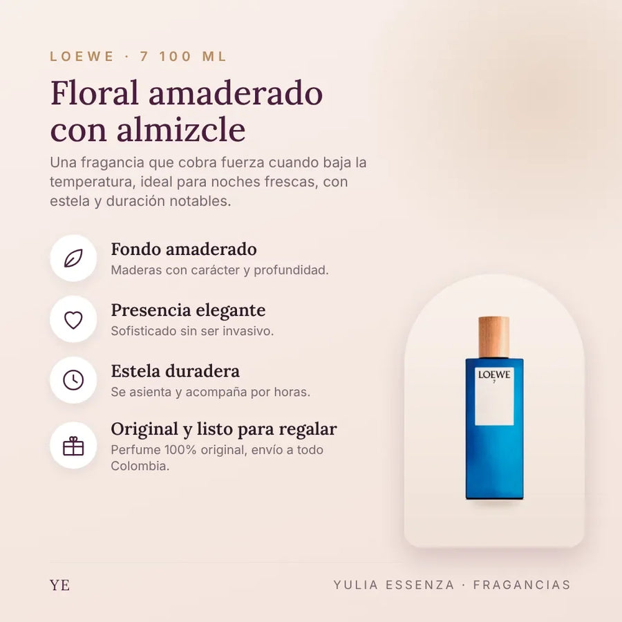 Loewe 7 100 ml original: beneficios y notas