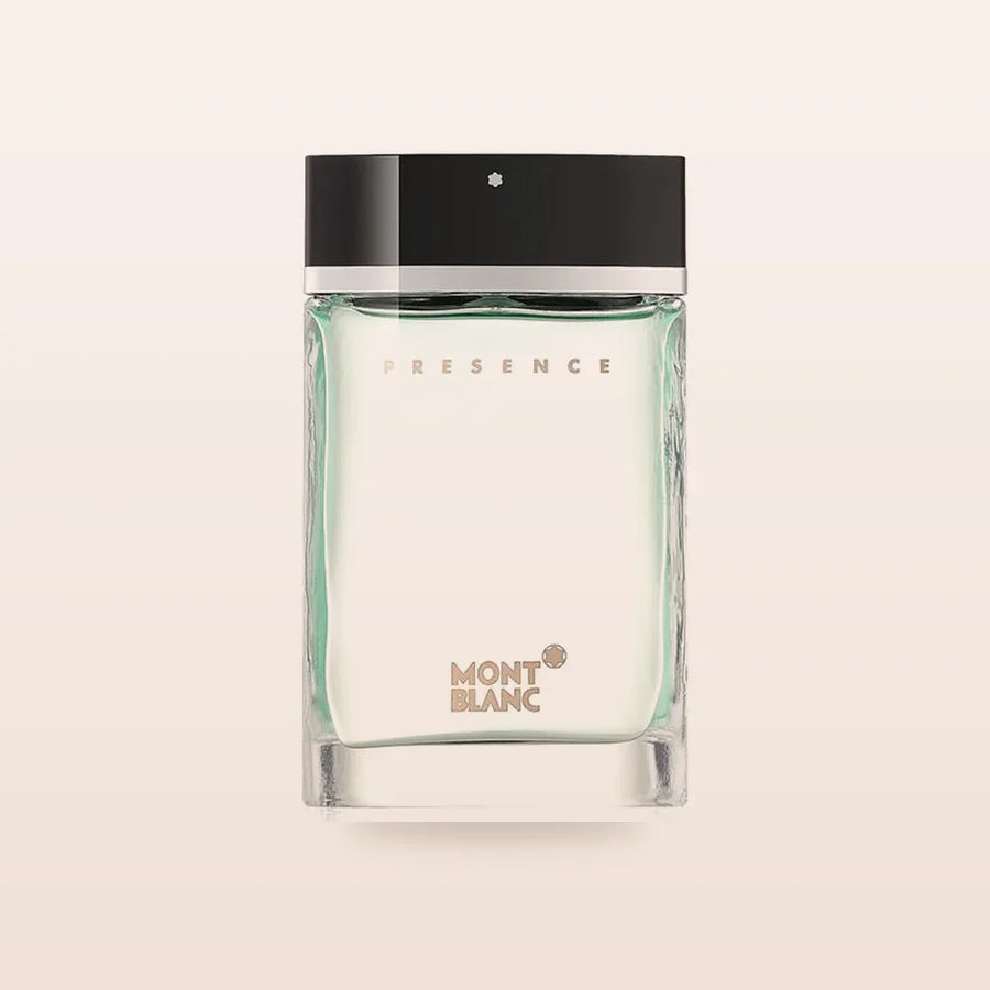 Perfume Montblanc Presence 75 ml original, frasco